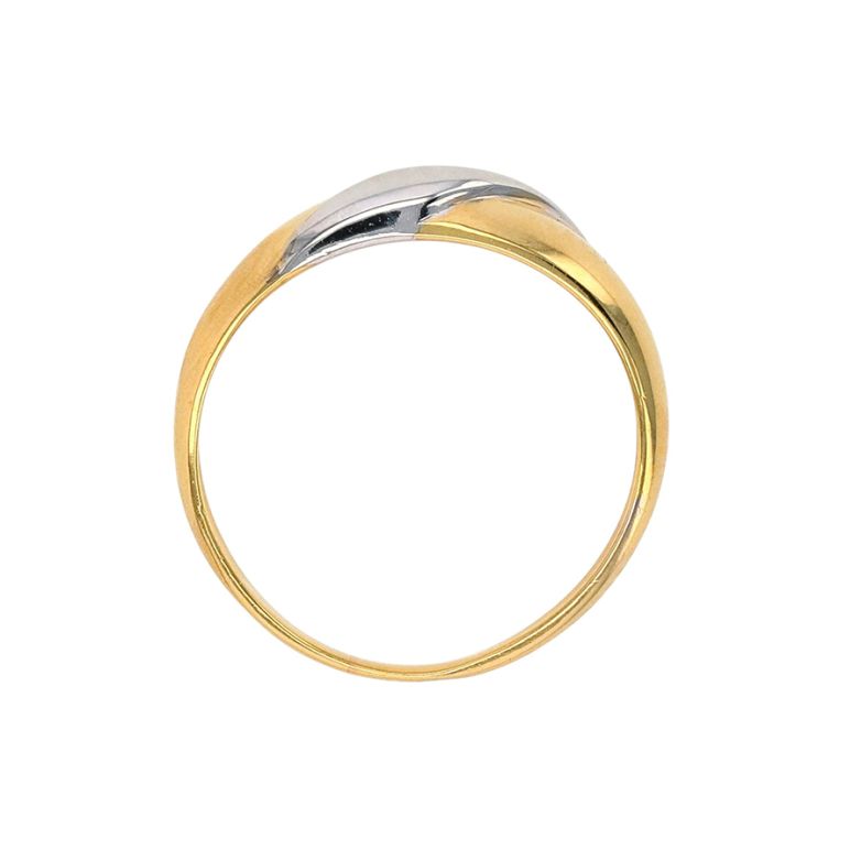 Two-Tone Gold Ring, 2.65 g