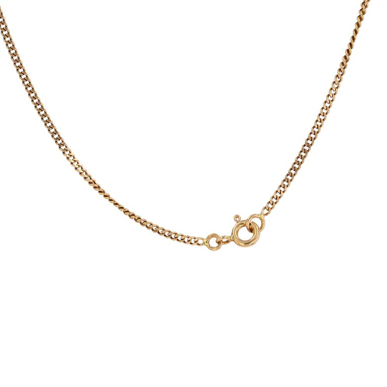 Yellow Gold Cuff Chain, 5.46 g