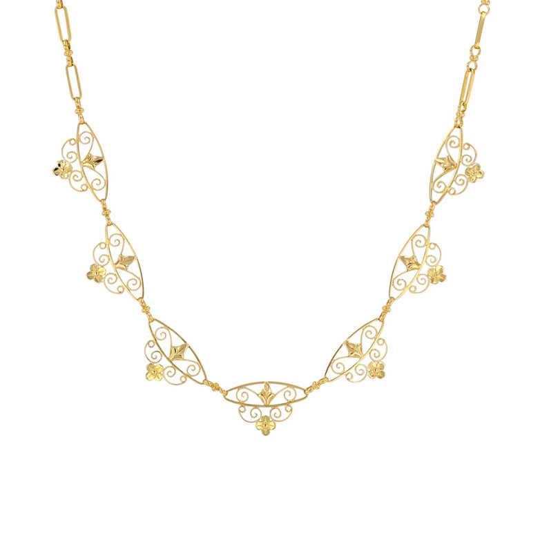 Vintage yellow gold...
