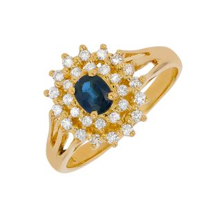 0.34-carat sapphire and...