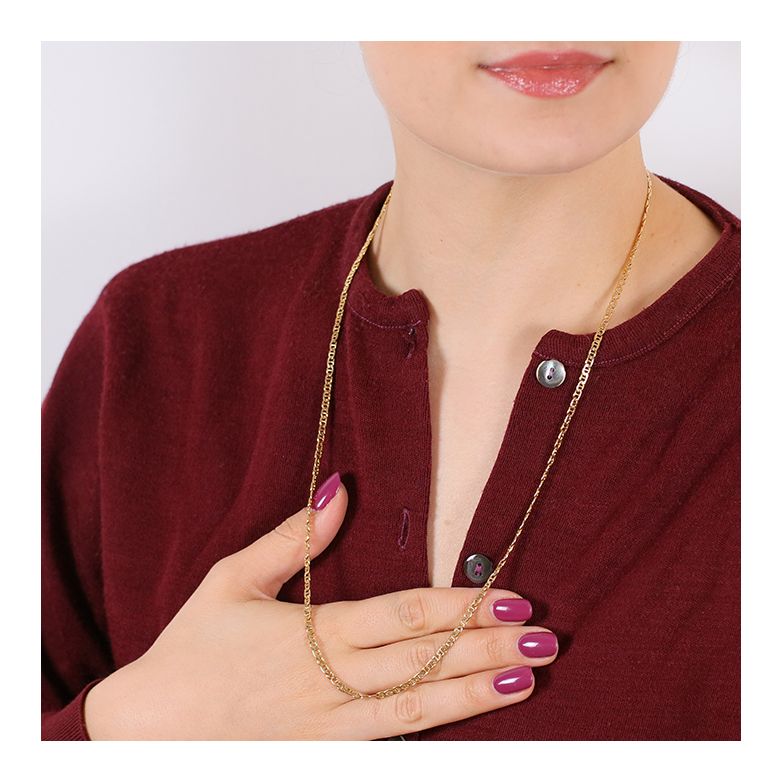 Yellow Gold Nautical Link...