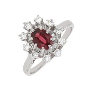1.21-carat garnet and...