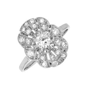 Vintage diamond ring, 0.47...