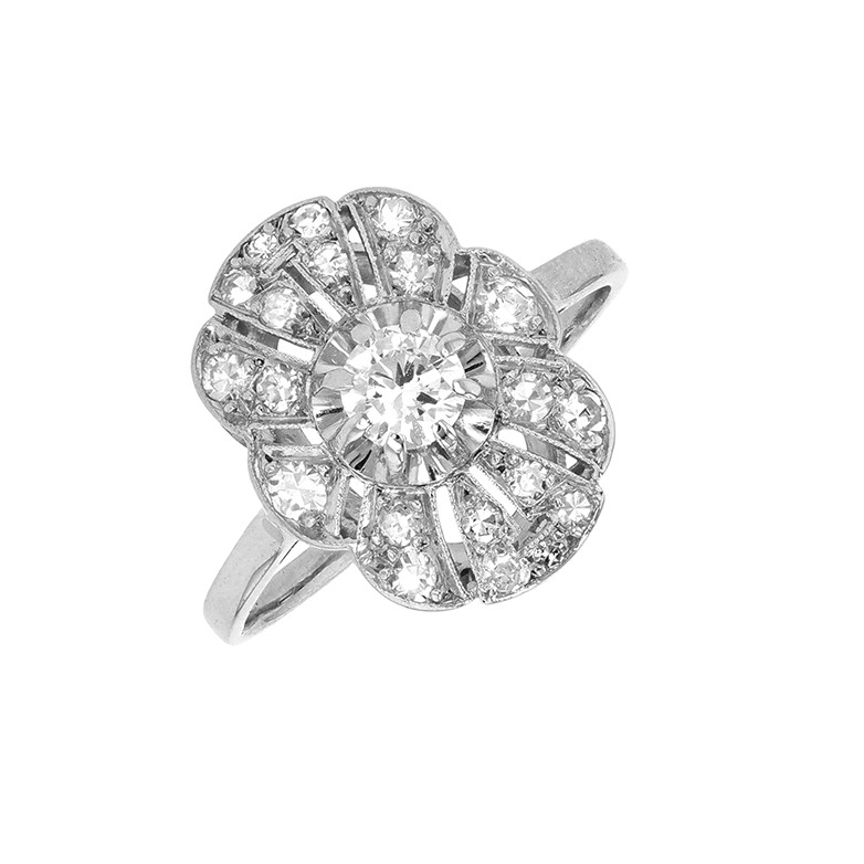 Vintage diamond ring, 0.47...