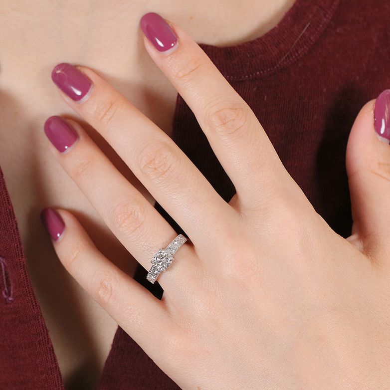 1.46-carat diamond...