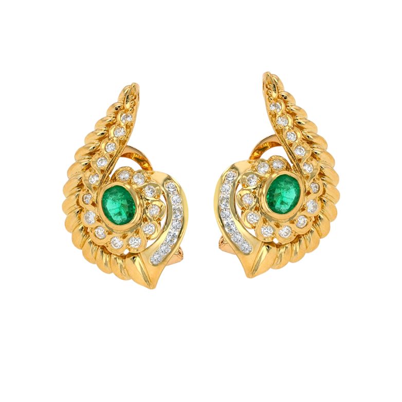 Vintage clip-on earrings...