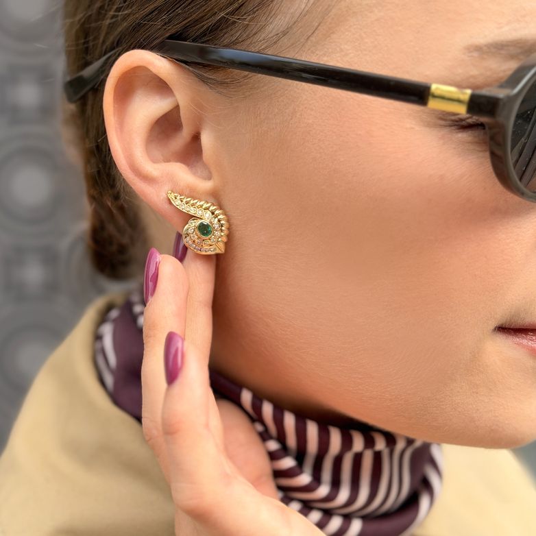 Vintage clip-on earrings...