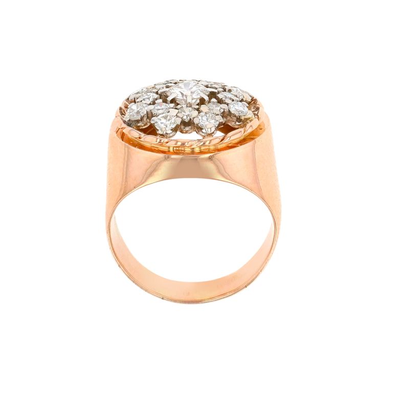 Vintage diamond ring, 0.79...