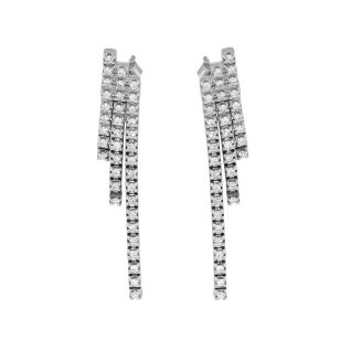 0.74-carat diamond earrings...