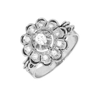 Vintage diamond ring, 0.32...