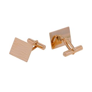 Yellow gold cufflinks, 6.81 g