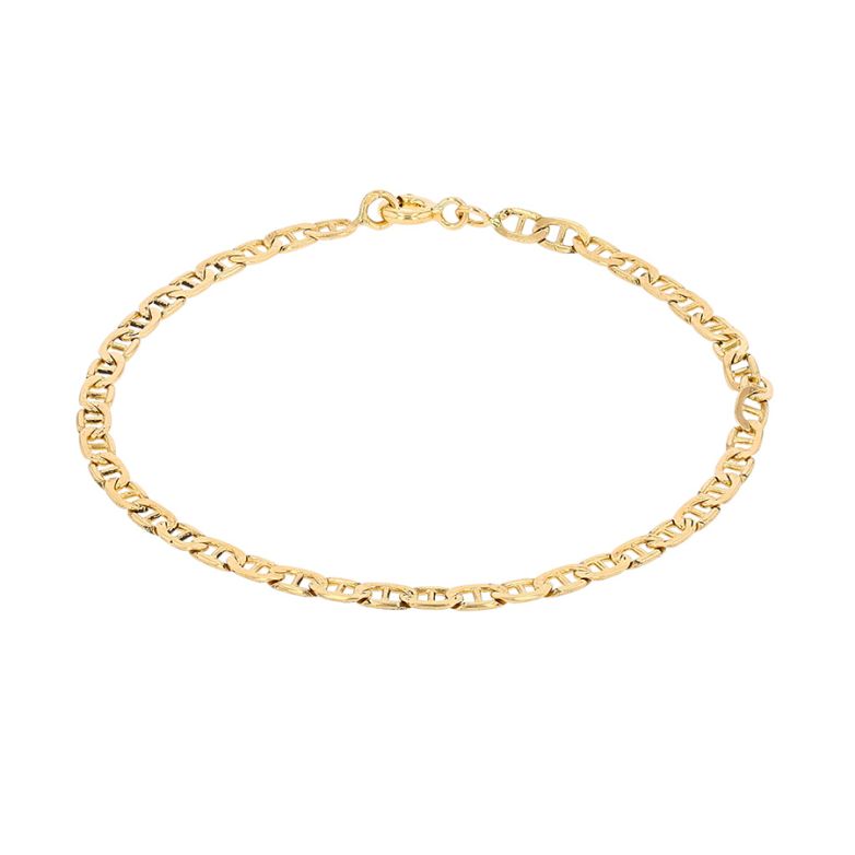 Yellow Gold Nautical Link...
