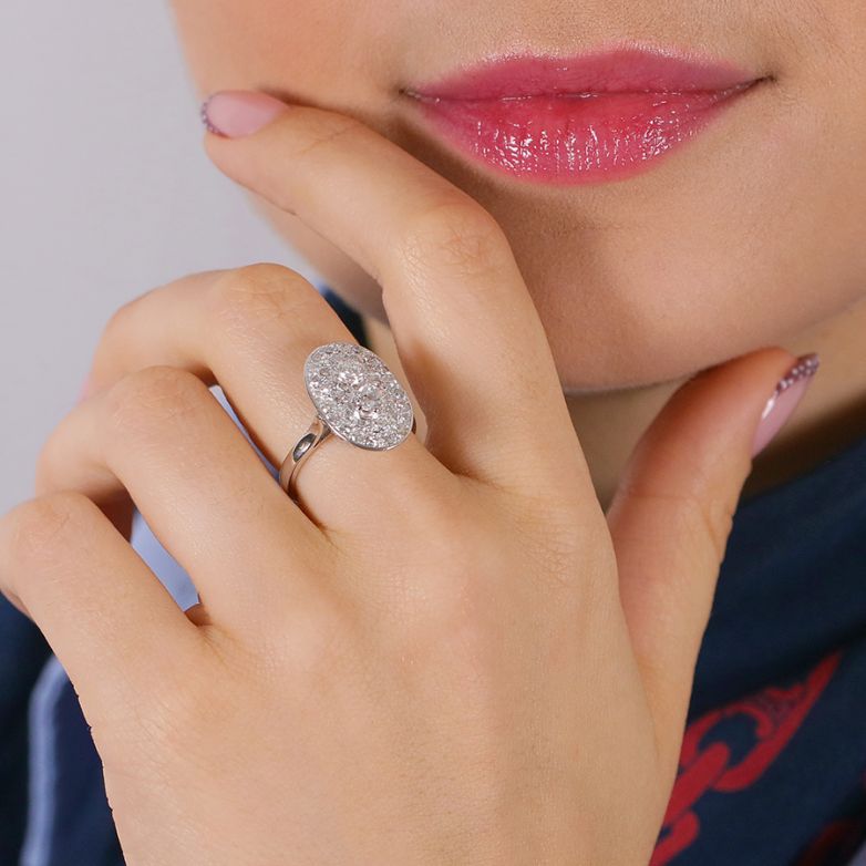 Antique diamond ring, 1.68...