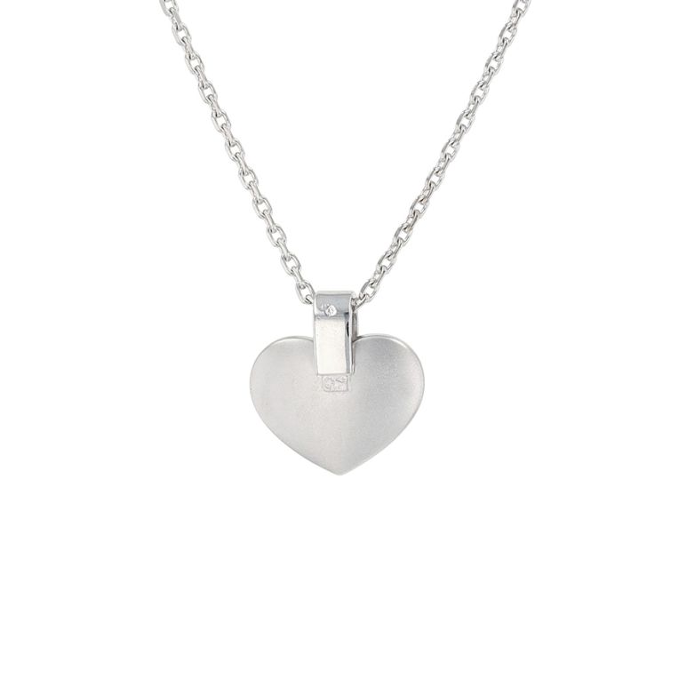 Heart-shaped long necklace...