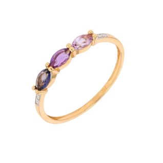 0.005-carat diamond ring...