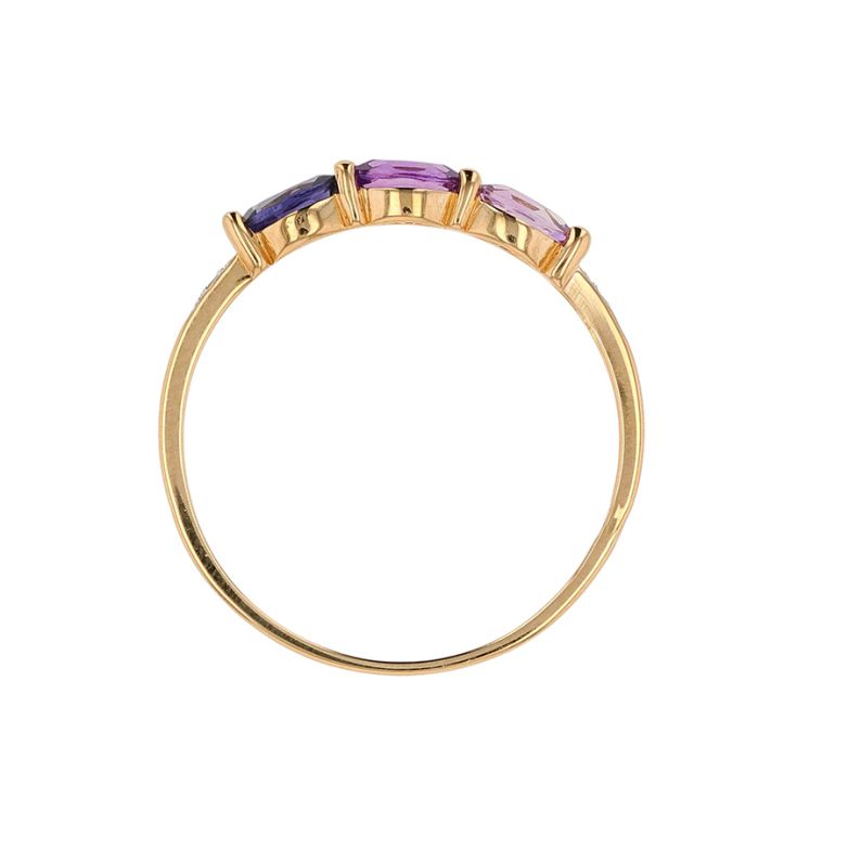 0.005-carat diamond ring...