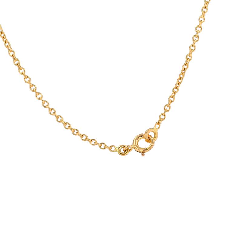 0.10-carat diamond necklace...
