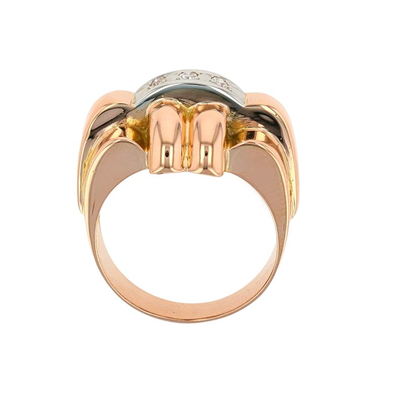 Vintage diamond ring, 0.045...