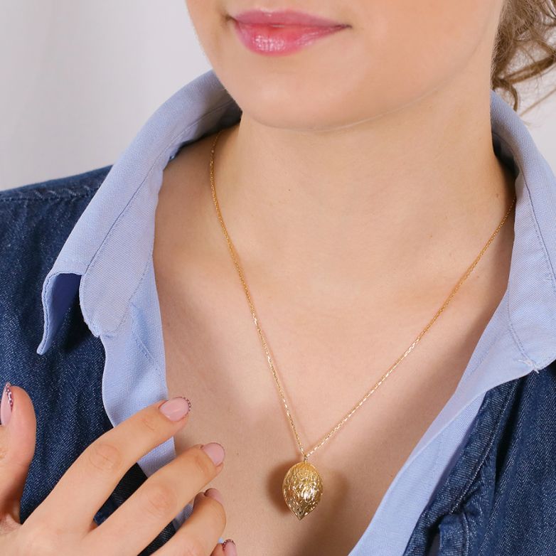 7.61g Yellow Gold Necklace