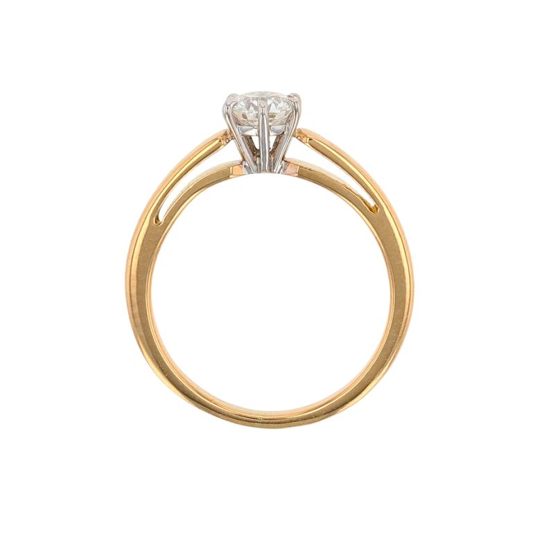 0.35-carat diamond...