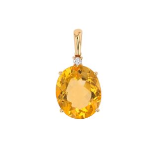 5.99-carat citrine and...