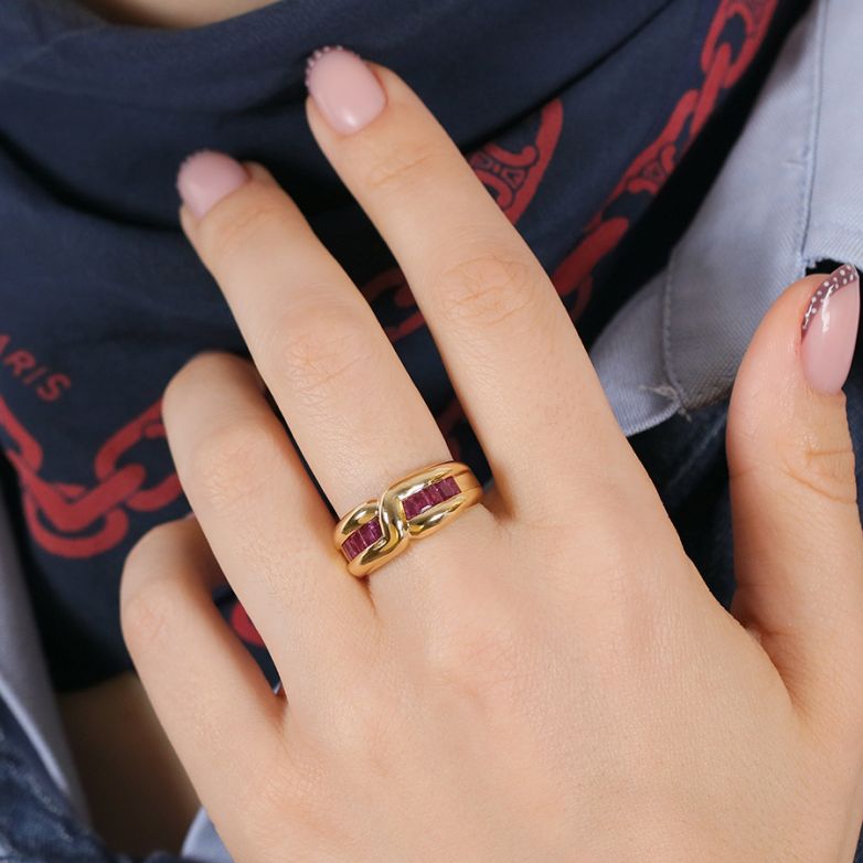 0.60-carat ruby ring in...