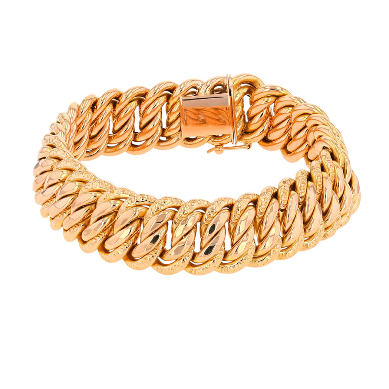 Yellow Gold American Link...