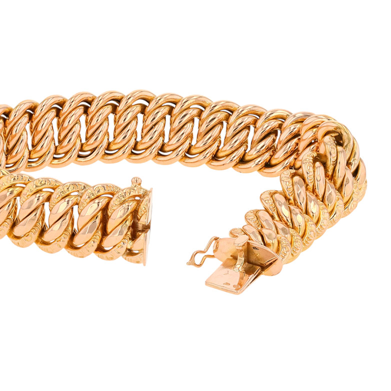 Yellow Gold American Link...
